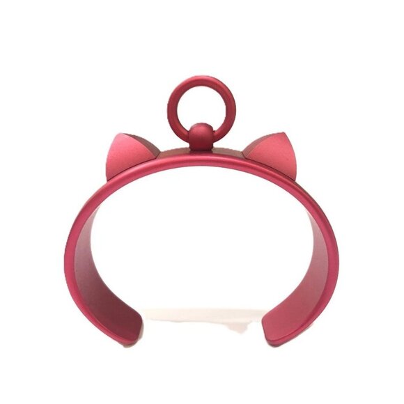 HERMES Medore Cory Edsian Bangle accessories Bangle Aluminum pink Unused - Picture 1 of 8